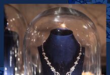 kalung berlian mewah